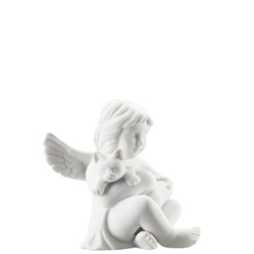 Figurina Angelo con Gatto Piccolo
