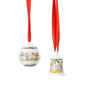Natale 2024, Ornamenti Sfera e Campana mini