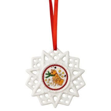 Ornamento Stella 2024 "Cane"