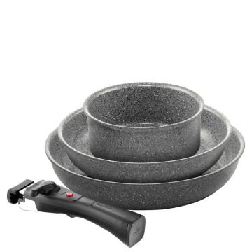 Torre, Batteria Pentole Salvaspazio 4 pezzi