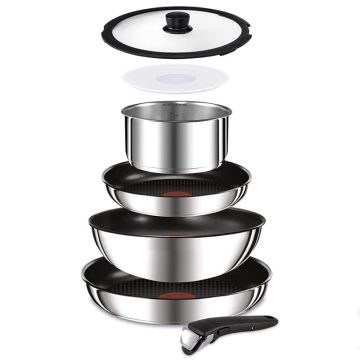 Ingenio Inox, Batteria 7 pezzi Salvaspazio