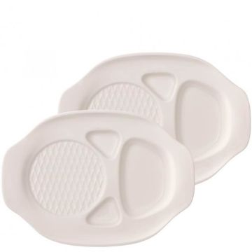 BBQ Passion, Set 2 Piatti Hamburger 36cm