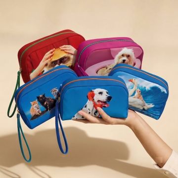 TOILETPAPER PETS, Beauty Case in vari decori