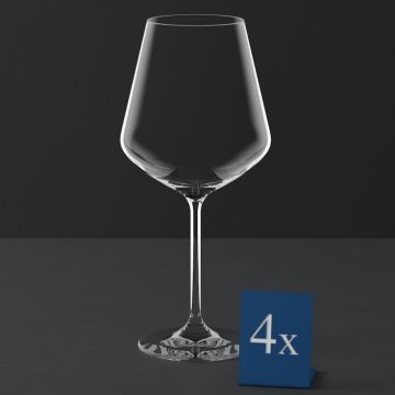 La Divina, Set 4 Calici Vino Borgogna 