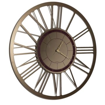 Big Lux, Orologio da Parete Ø 90cm - Numeri Romani