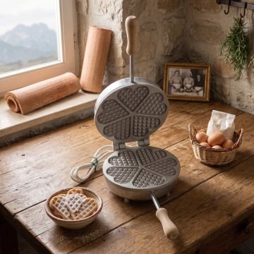 Biscottiera Elettrica rotonda media profonda 5 cuori