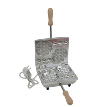 Biscottiera per 2 Waffle Tondi e 6 Palline