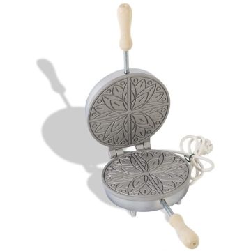 Biscottiera Elettrica rotonda Sottile 4 pezzi (2 fiore)