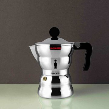 Moka ALESSI, Caffettiera Espresso 6 Tazze