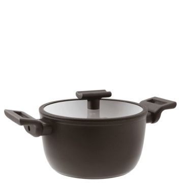 TITAN PRO, Casseruola Alta 2 Maniglie con coperchio