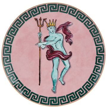 Il Viaggio di Nettuno, Centrotavola 33cm Rosa