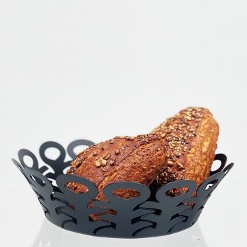 Vimini, Cestino Traforato 21cm Nero