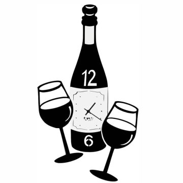 Cin Cin, Orologio da Parete 