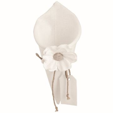 Cono Bianco con Fiore set 12 pezzi
