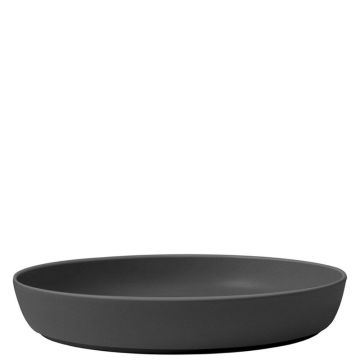 Iconic, Ciotola Piana Nera 24cm