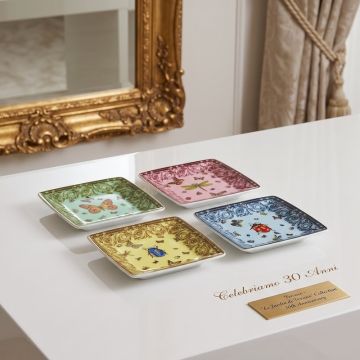 30 Years Le Jardin de Versace, Piatto Quadrato 12cm