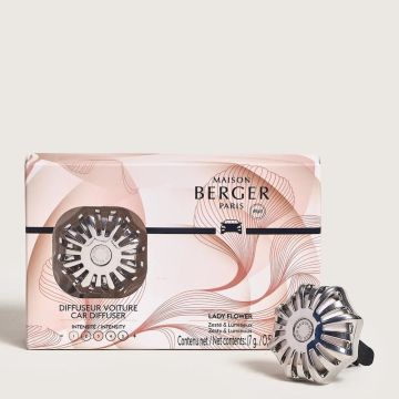 Corali, Diffusore per Auto con Ricarica Lady Flower
