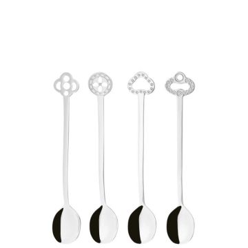 Party, Cucchiaini Oriental Set 4 pezzi Mirror