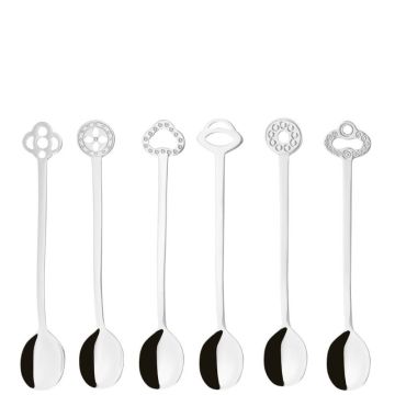 Party, Cucchiaini Oriental Set 6 pezzi Mirror