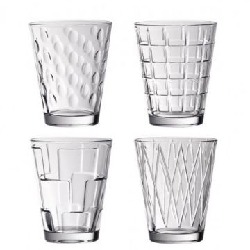 Dressed Up, Set 4 Bicchieri Acqua