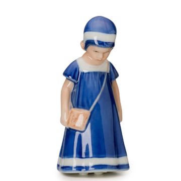 Figurina Mini Elsa con Vestito Blue