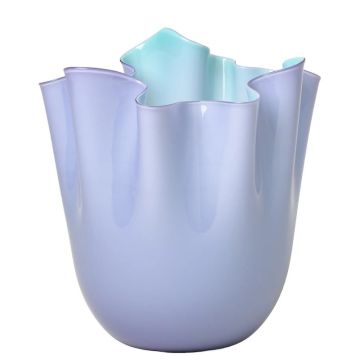 Fazzoletto Opalino, Vaso Lilla interno Menta