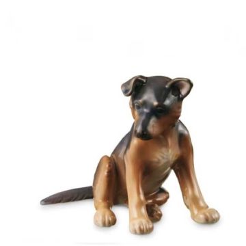 Figurina Cucciolo di Pastore Tedesco 11cm