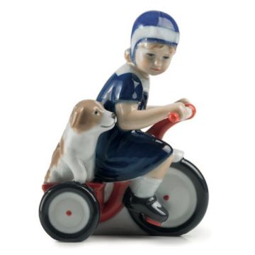 Figurina Elsa con Triciclo