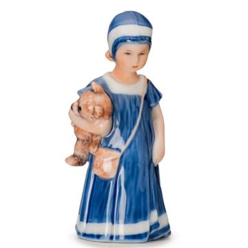 Figurina Elsa con Orsetto 17cm