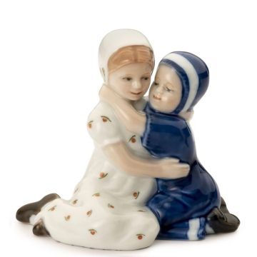 Figurina Sorelle Elsa e Mary con vestino bianco