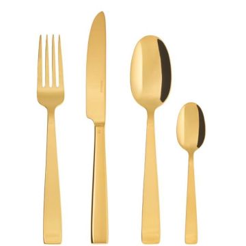 Flat Gold, Servizio Posate 24 pezzi