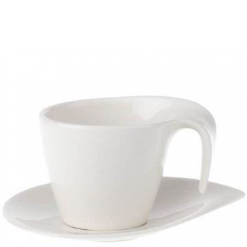 Flow, Tazza Colazione con piatto