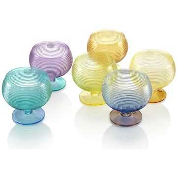 Multicolor, 6 Coppette Gelato Bicolore