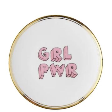 Funky Table, Piatto Piano 17cm "GRL PWR"