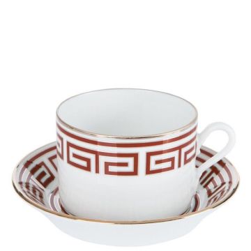 Labirinto Scarlatto, Tazza Tè con piatto