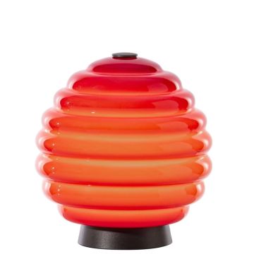 Deco, Lampada Ricaricabile Rosso