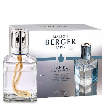 Essentielle Carre, Set Lampada Catalitica + 2 Fragranze