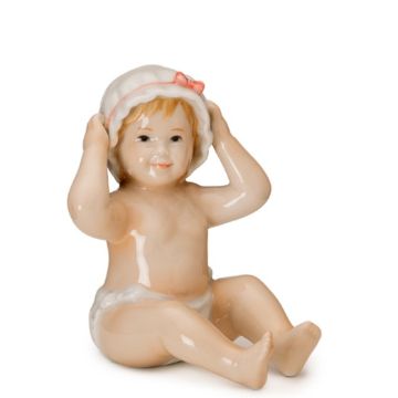 Figurina, Neonata con Cuffietta