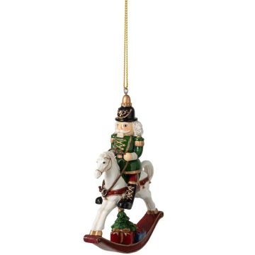 Winter Collage Accessoires, Ornamento Schiaccianoci a Cavallo