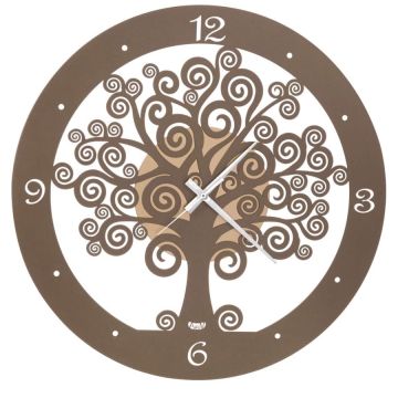 Albero della Vita, Orologio da Parete 44 cm Bronzo