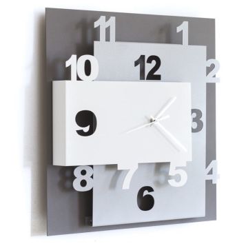 Ziggurat, Orologio da Parete 40cm