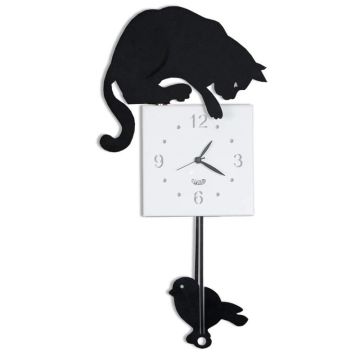 Hunter Kat, Orologio da muro con Pendolo 49cm