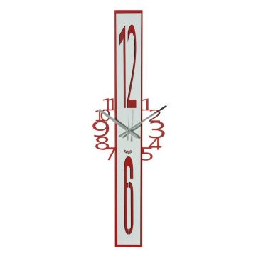 Jody, Orologio da Muro 75cm Rosso