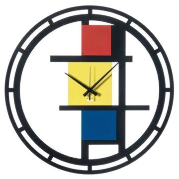 Mondrian, Orologio da Muro 70cm