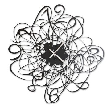 Doodle, Orologio Nero 90cm