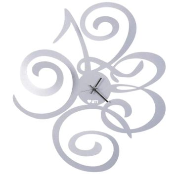 Love Filomena, Orologio da Muro 45cm Alluminio