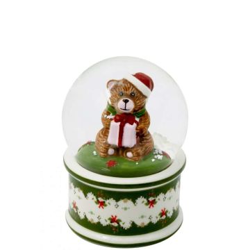 Christmas Toys, Palla di Neve piccola Orsetto 9cm