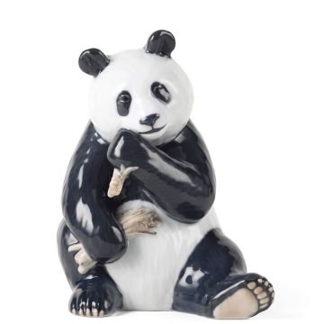 Figurina Panda che Mangia 18cm