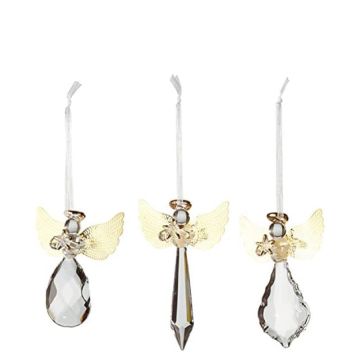 Winter Collage Accessoires, Set 3 Pendenti Angelo