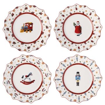 Toy's Delight Anniversary, Set 4 Piatto Dessert 24cm
